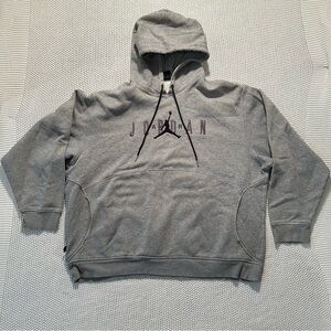 Vintage Y2K Air Jordan Gray Men's Hoodie